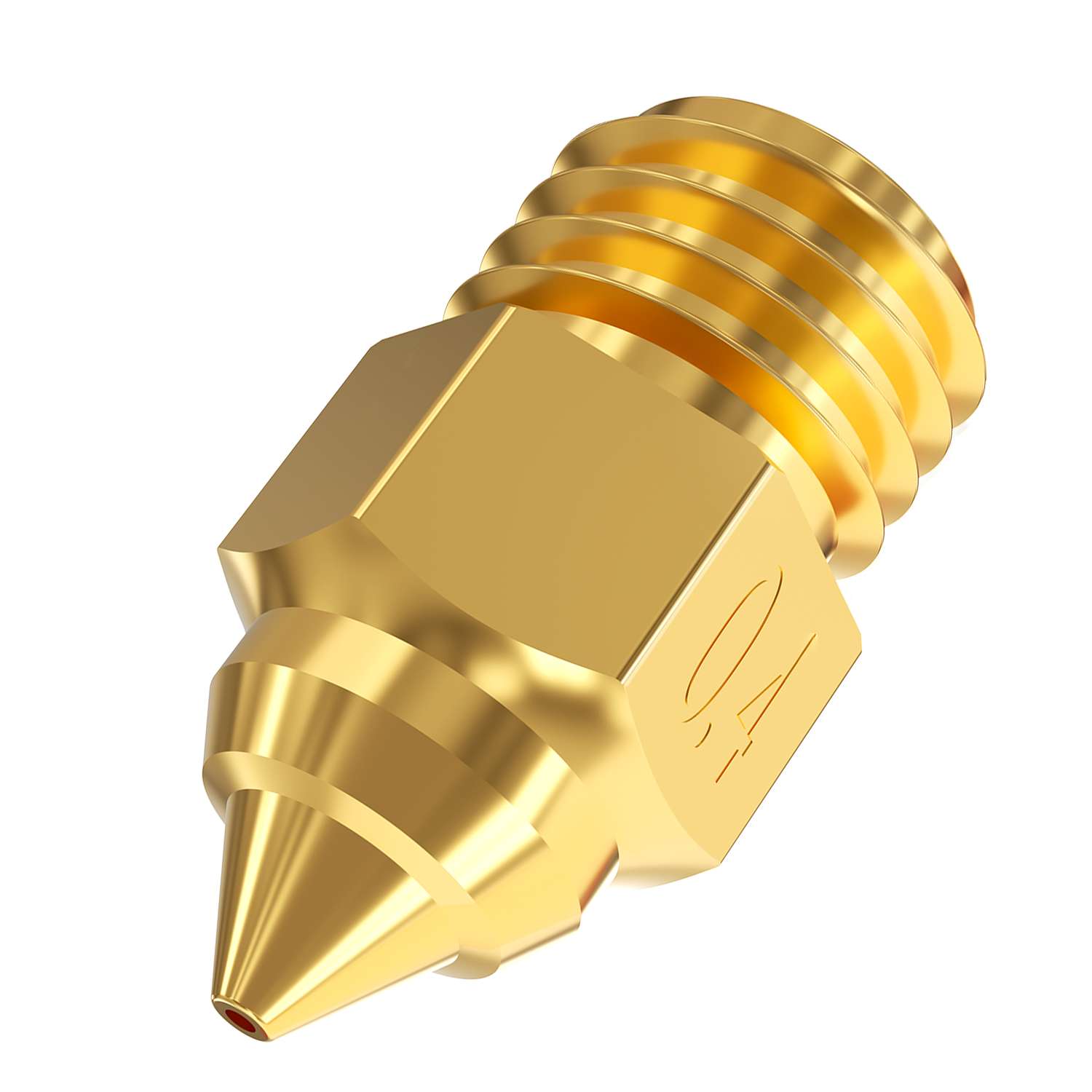 Creality Ender-5 Max Brass Nozzle Kit - 0.4 mm (4-Piece Set) - Image 2