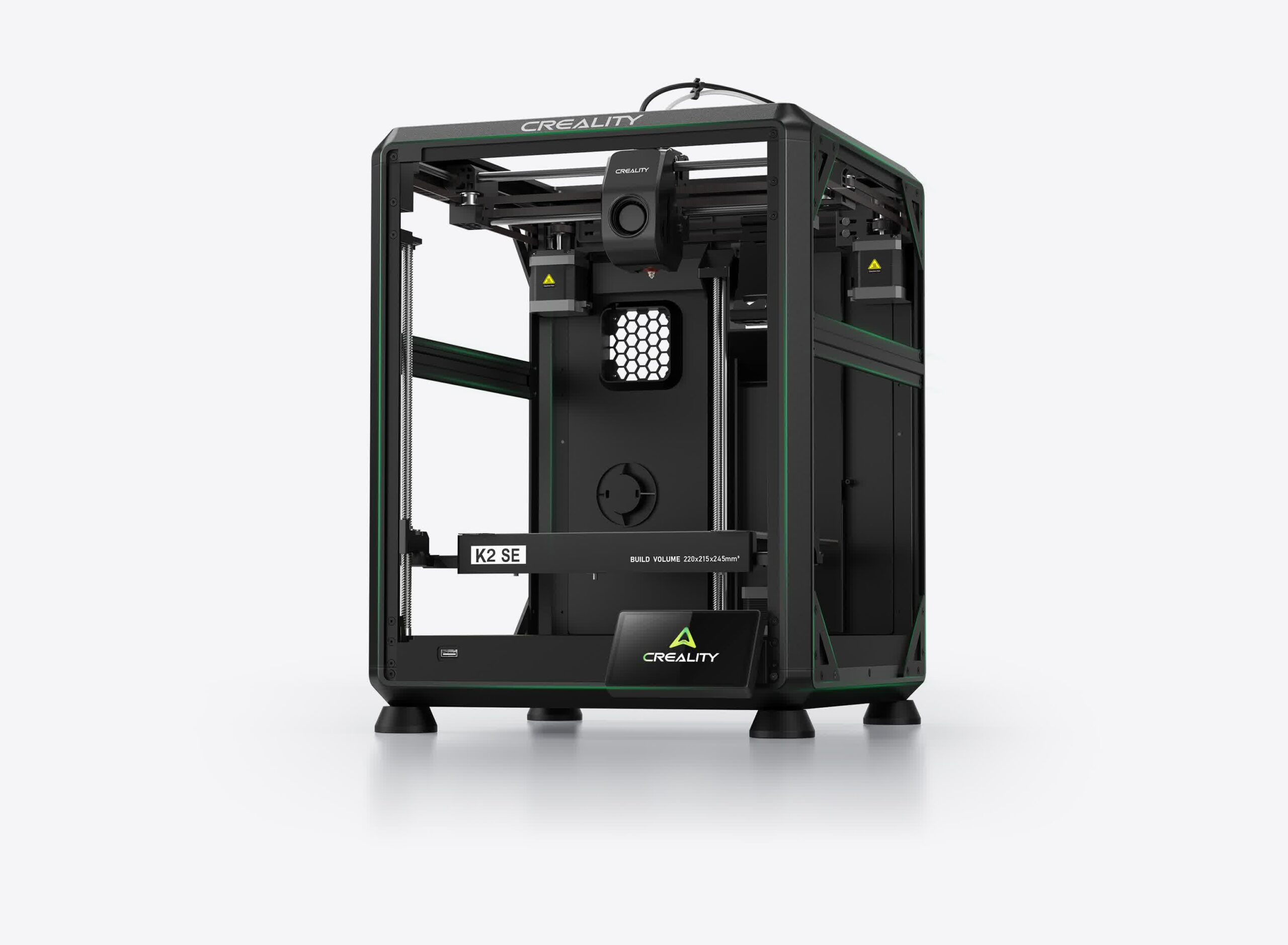 Creality K2 SE Combo 3D printer with included CFS unit for multi-colour and multi-material printing