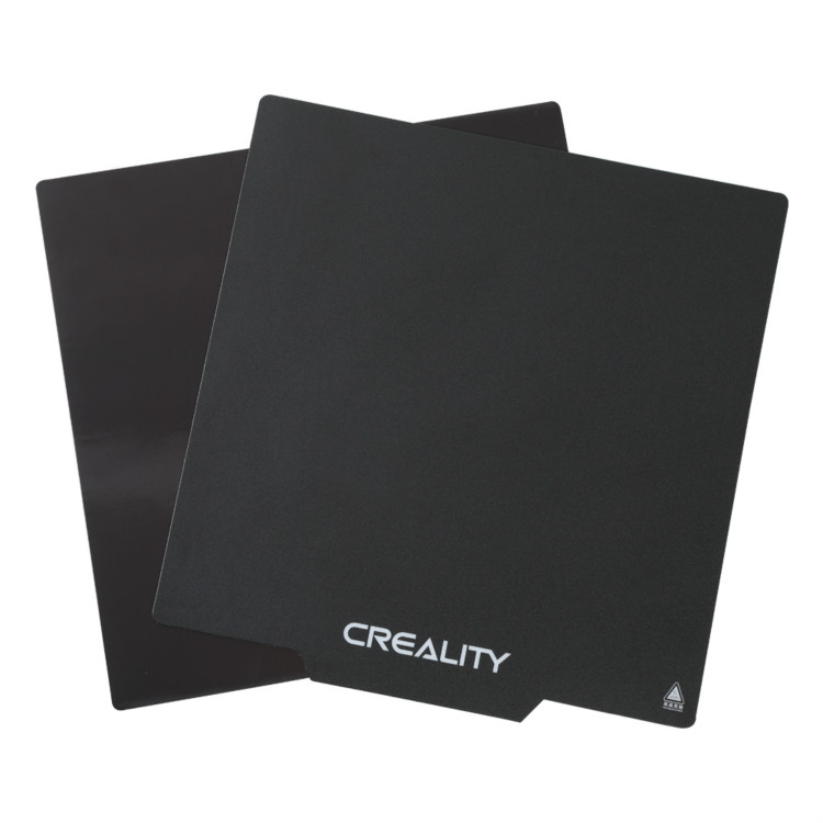Creality soft magnetic build plate with Creality logo in 235 by 235 mm size for flexible 3D print removal